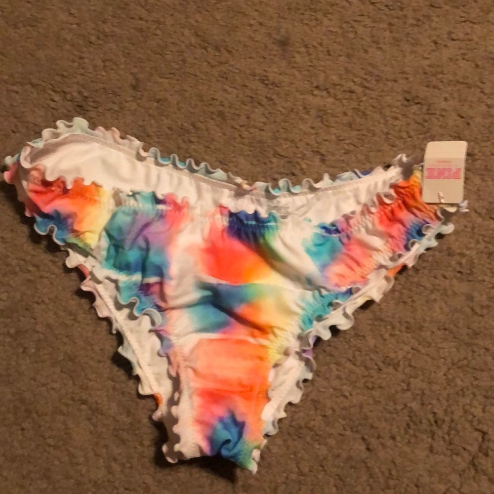 Rainbow bikini bottoms